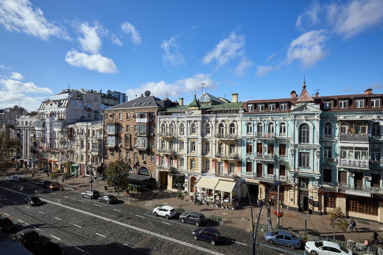Apartment Near Lva Tolstoho Square Kiew Exterior foto